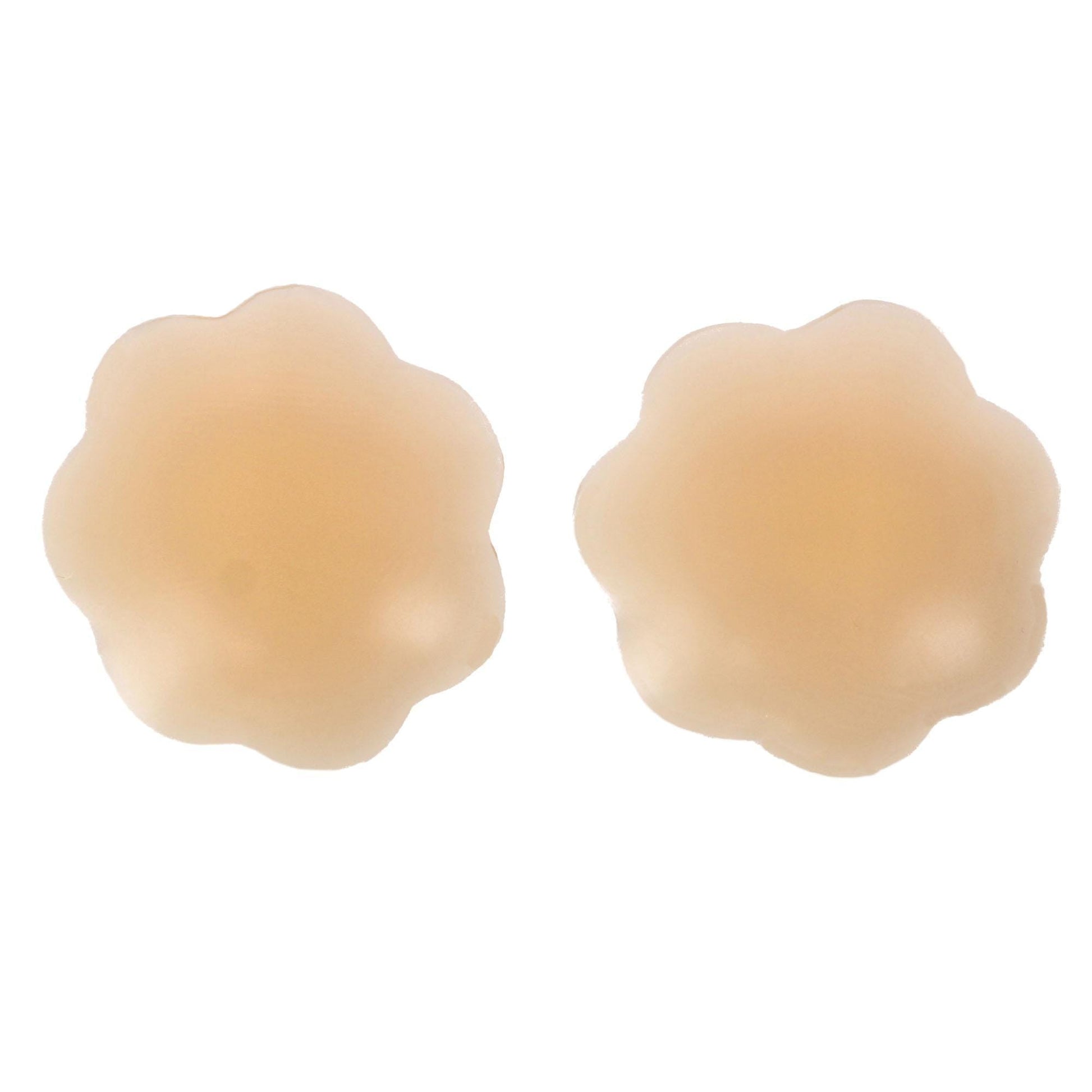 CTM® Women's One Size Reusable Gel Pasties (1 Pair) - Natural
