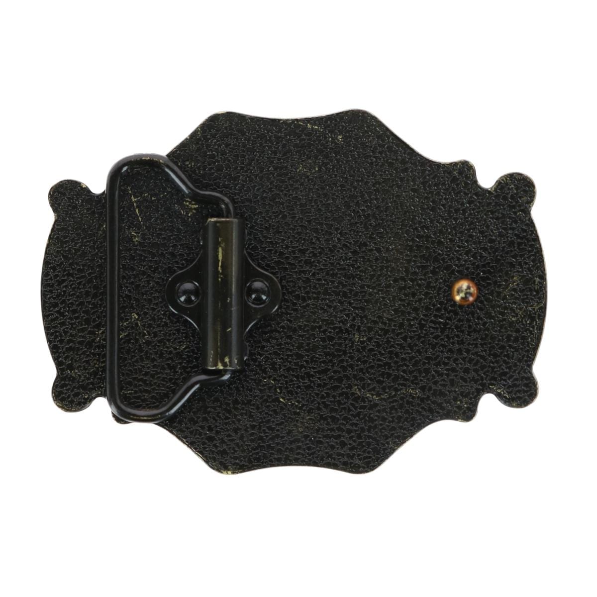 CTM® Blank Vintage Frame Style Belt Buckle - Bronze