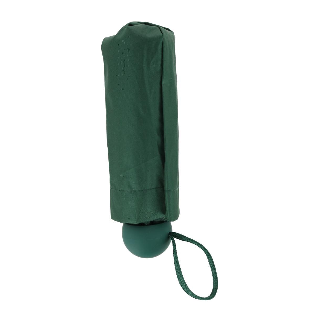 CTM® Adult Portable Mini Umbrellas with Carrying Sleeve - Green