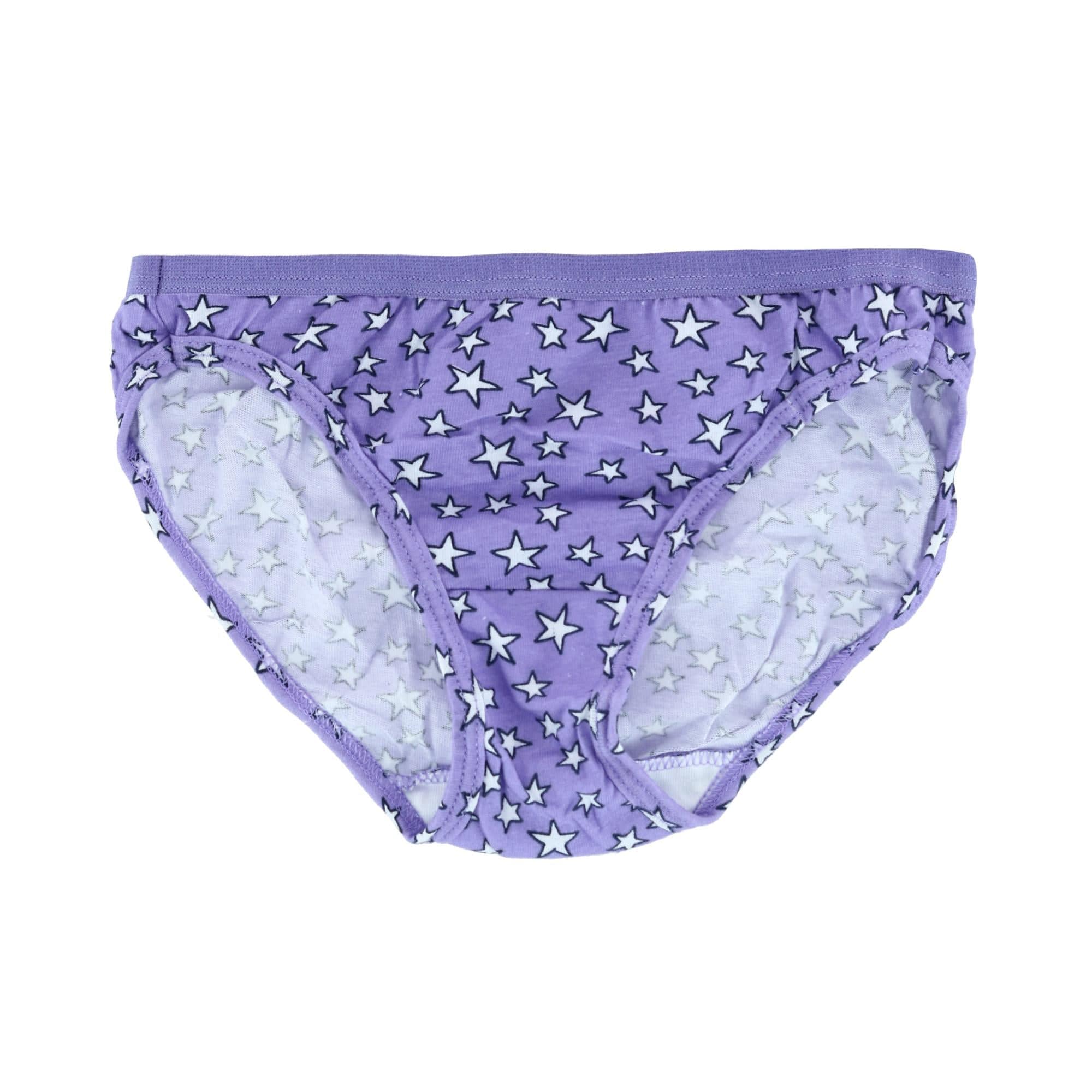 Hanes Girls' Cotton Bikini Underwear, 10-Pack Assorted 1 6 