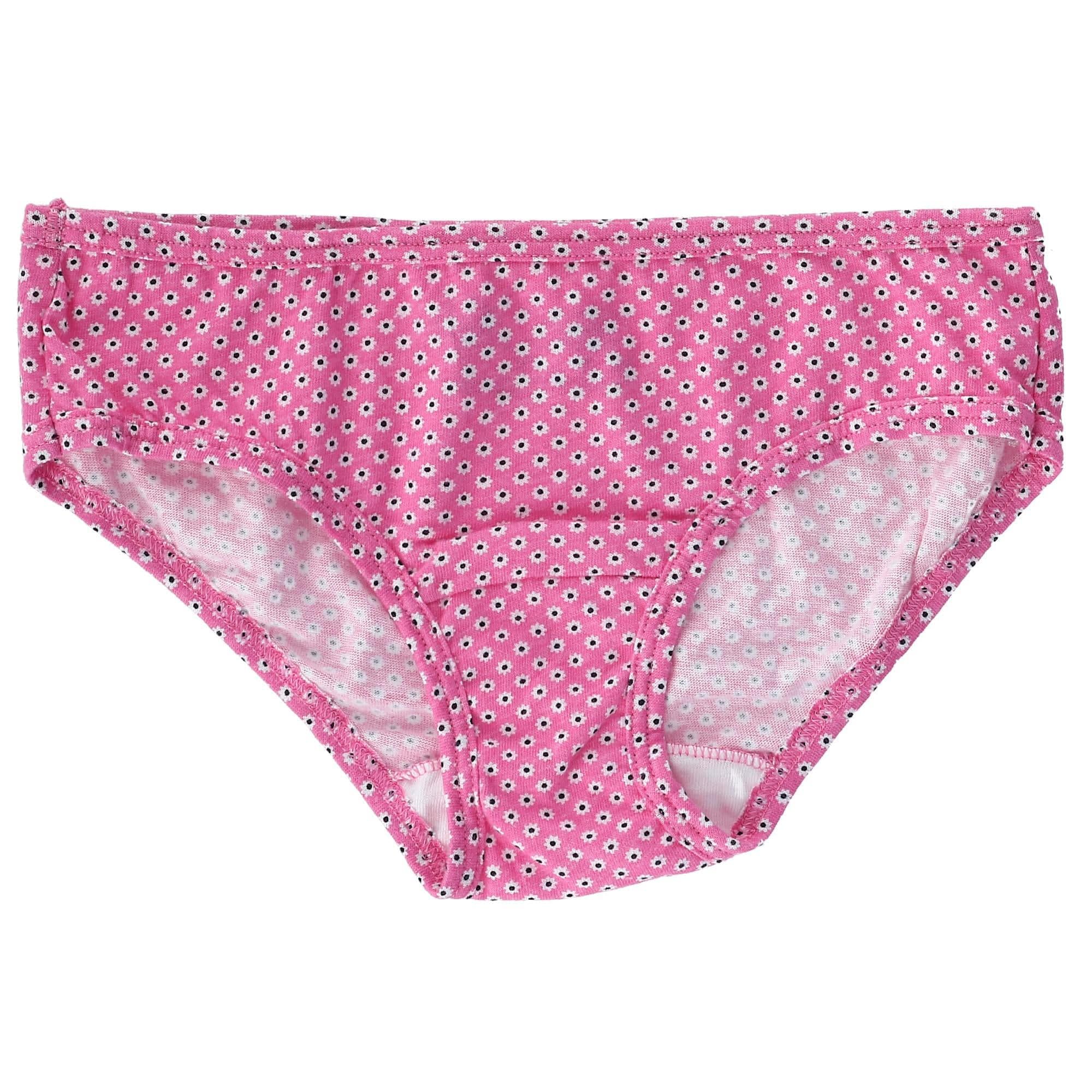 Fruit of the Loom Girl's Hipster Style Underwear (10 Pack) - Multi