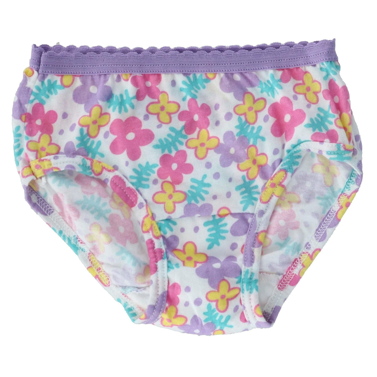 Fruit of the Loom Toddler Girl's Briefs Underwear (10 Pack) - Multi