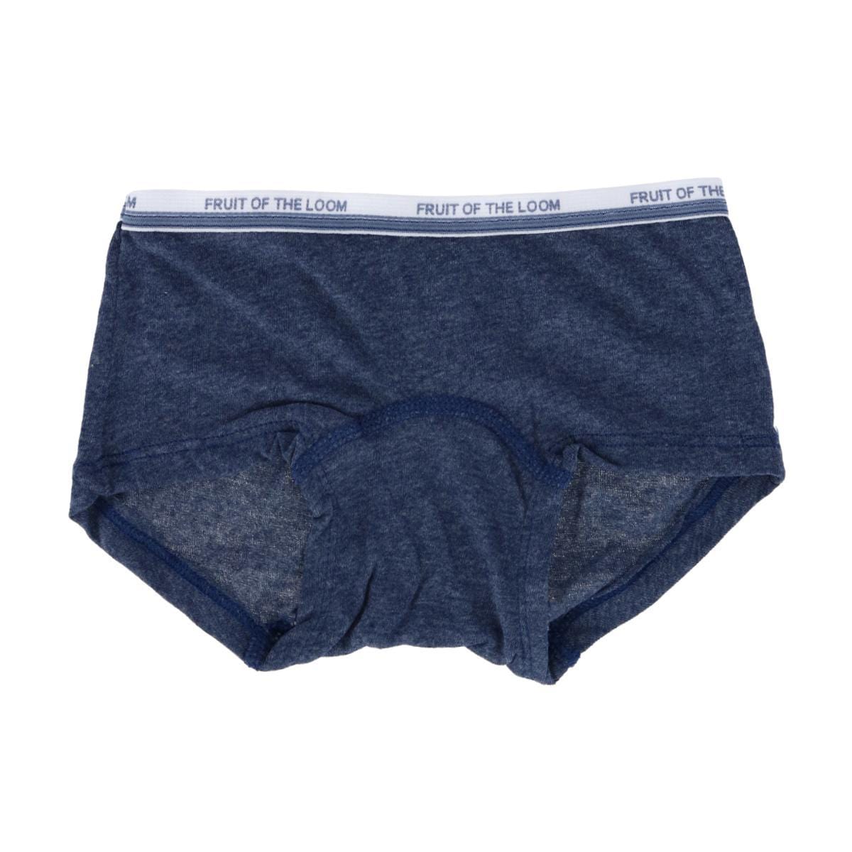 Fruit of the Loom Girl's Heather Boy Short Underwear Assorted (14 Pack) - Assorted
