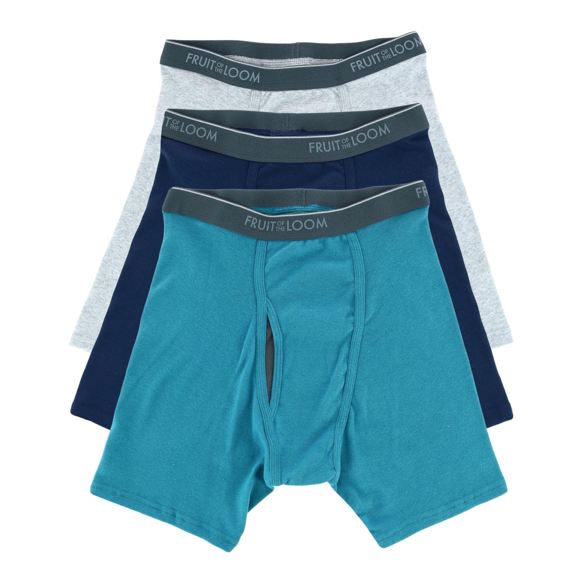 Fruit of the Loom Men's Coolzone Boxer Brief Underwear (3 Pack) - Multiple
