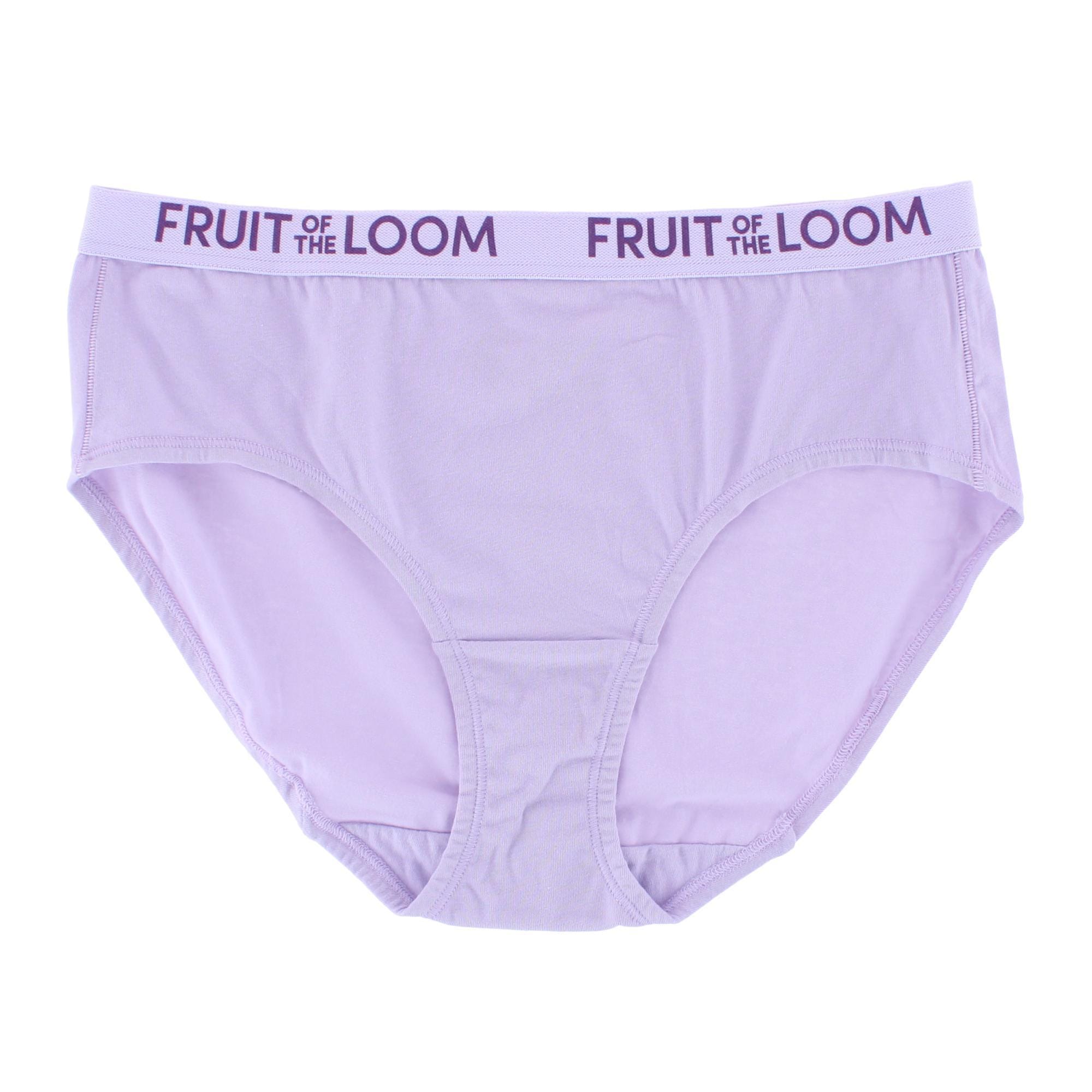 Fruit of the Loom Women's Energize Cotton Stretch Assorted Briefs (4 Pack) - Multicolor
