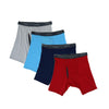 Men's Big and Tall Coolzone Boxer Brief Underwear (4 Pack)
