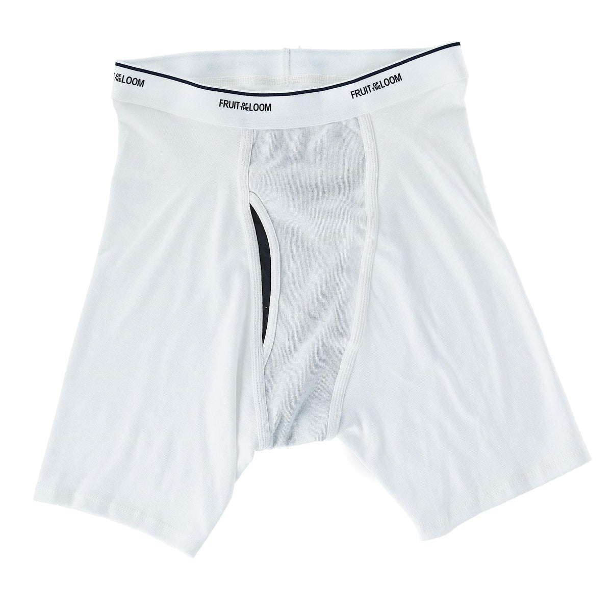 Fruit of the Loom Men's Coolzone Mesh Fly Boxer Brief (5 Pack) - White