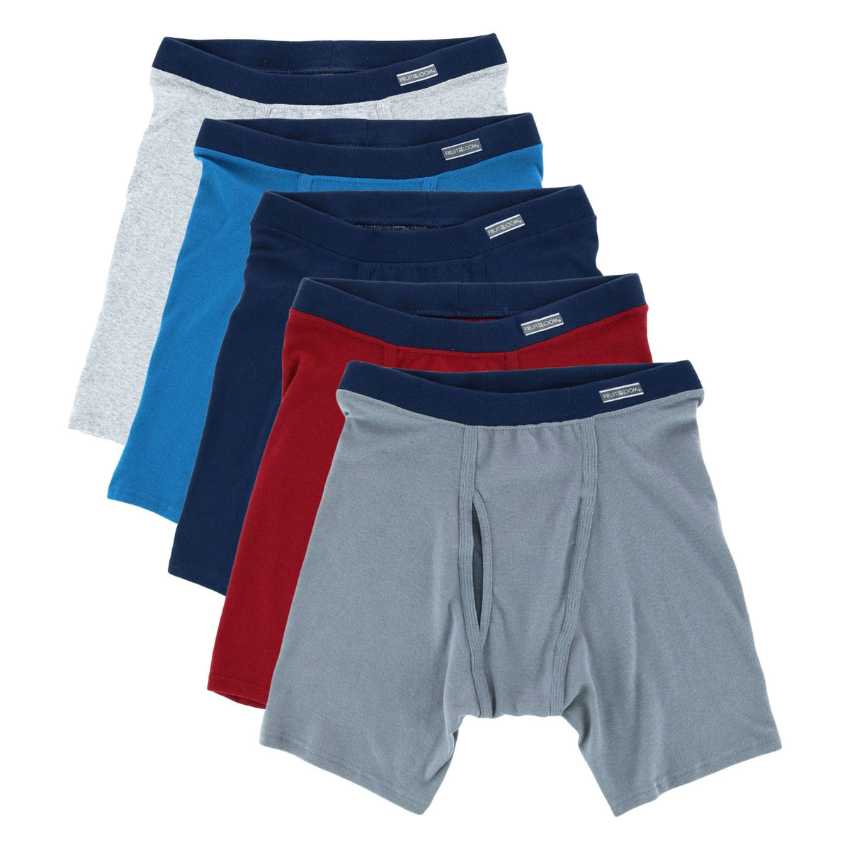 Fruit of the Loom Men's EverSoft CoolZone Boxer Briefs (5 Pack) - Men's EverSoft CoolZone Boxer Briefs (5 Pack)