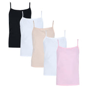Girl's Spin Cami Assorted (5 Pack)