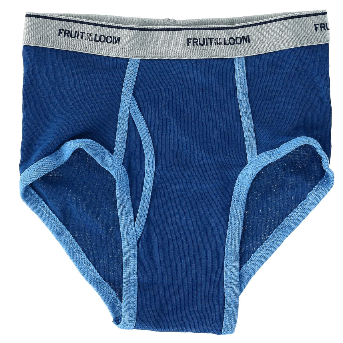 Fruit of the Loom Boy's Fashion Briefs Underwear (5 Pack) - Solid Stripes