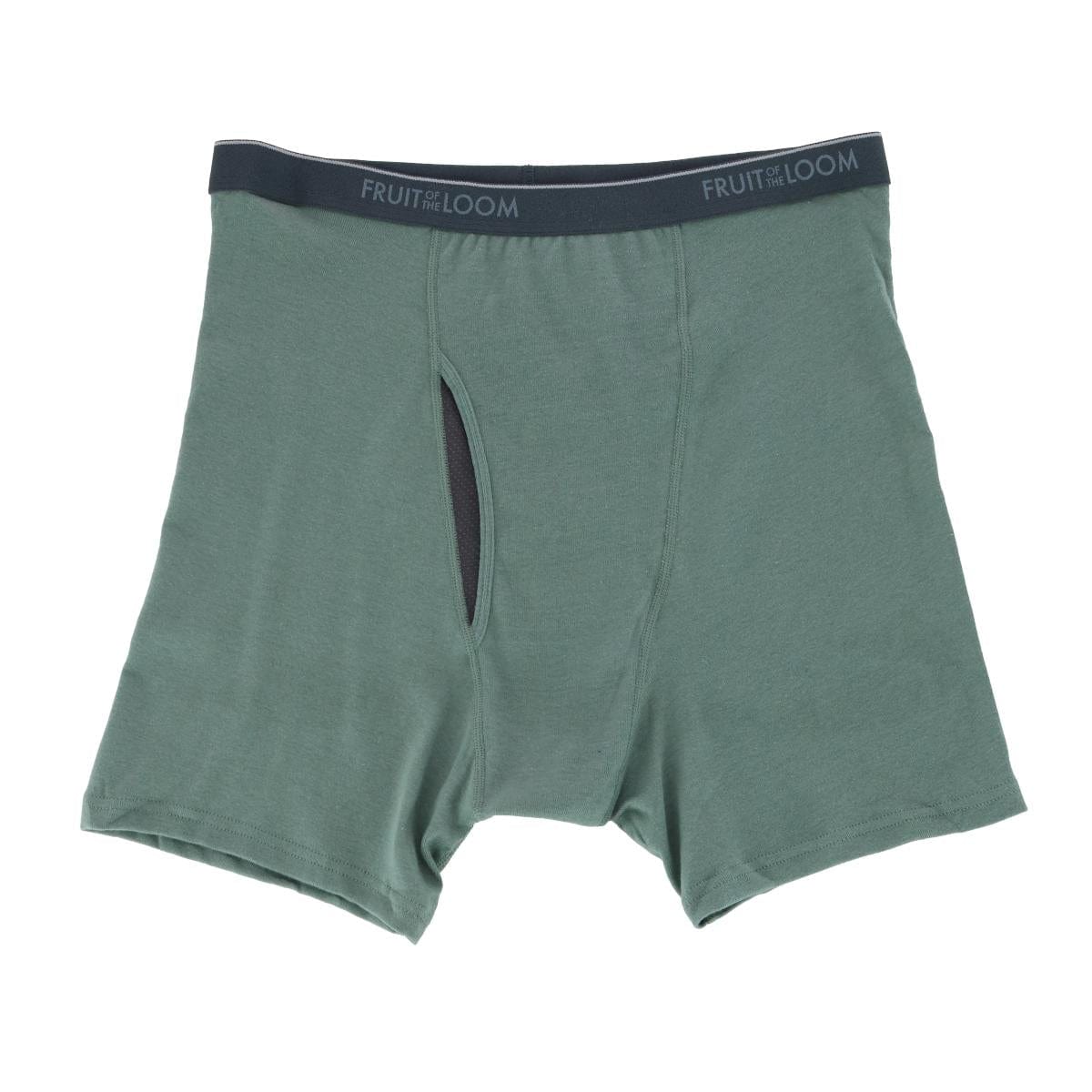 Fruit of the Loom Men's Big and Tall Coolzone Fly Boxer Briefs (6 Pack) - Assorted