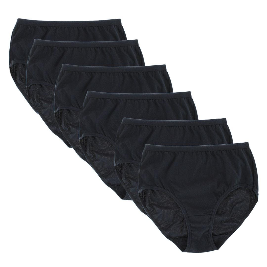 Fruit of the Loom Women's Cotton Brief Panty (6 Pack) - Women's Cotton Brief Panty (6 Pack)