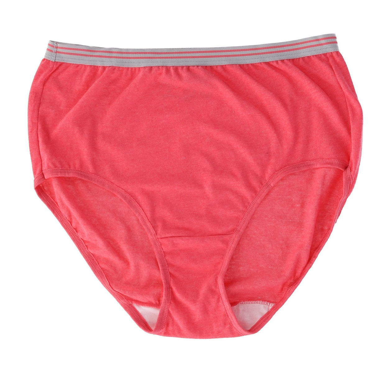 Fruit of the Loom Women's Heather Brief Underwear (6 Pair Pack) - Multi