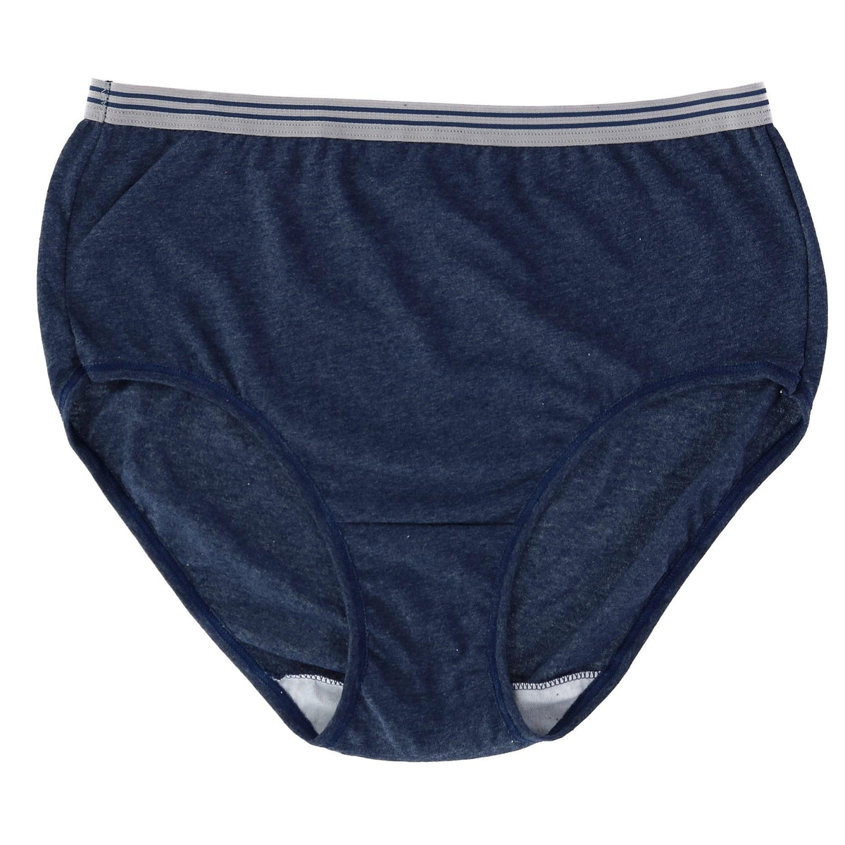 Fruit of the Loom Women's Heather Brief Underwear (6 Pair Pack) - Multi