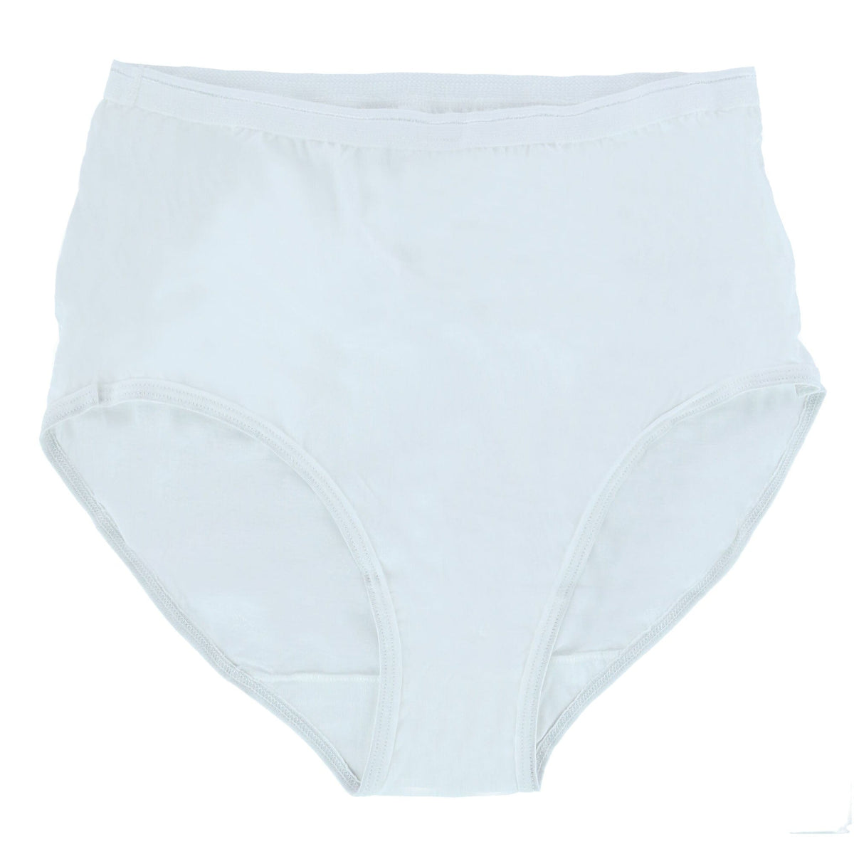 Fruit of the Loom Women's Cotton White Briefs (6 Pair Pack) - White