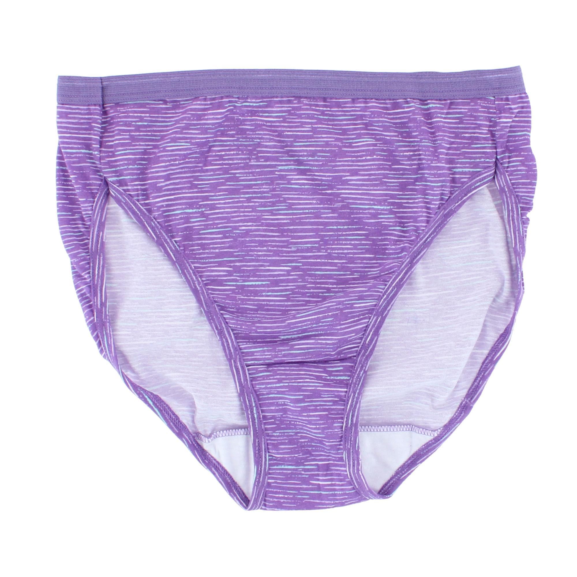 Fruit of the Loom Women's Cotton Assorted Hi-Cut Panty (6 Pack) - Multicolor