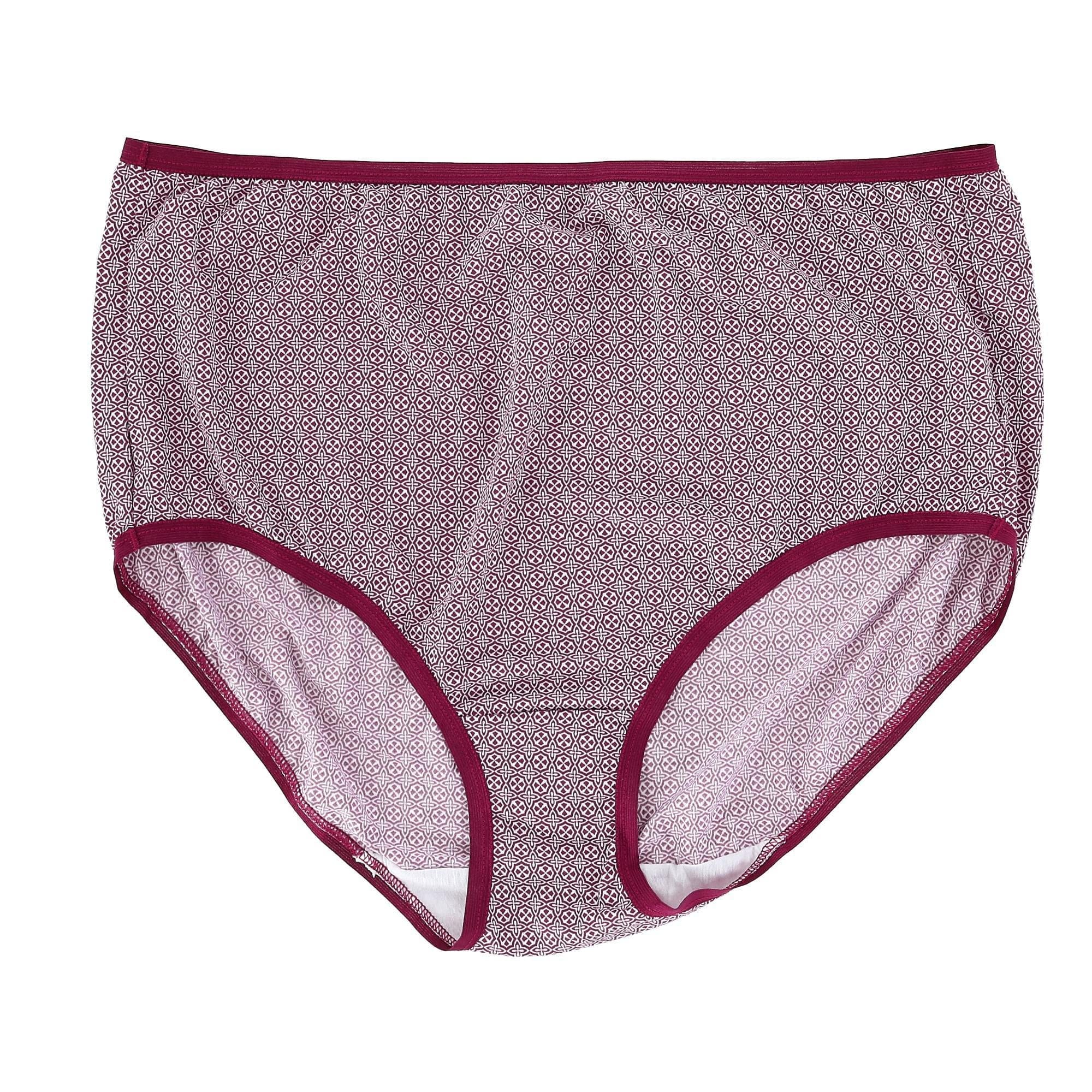 Fruit of the Loom Womens Microfiber Low-Rise Briefs Panties