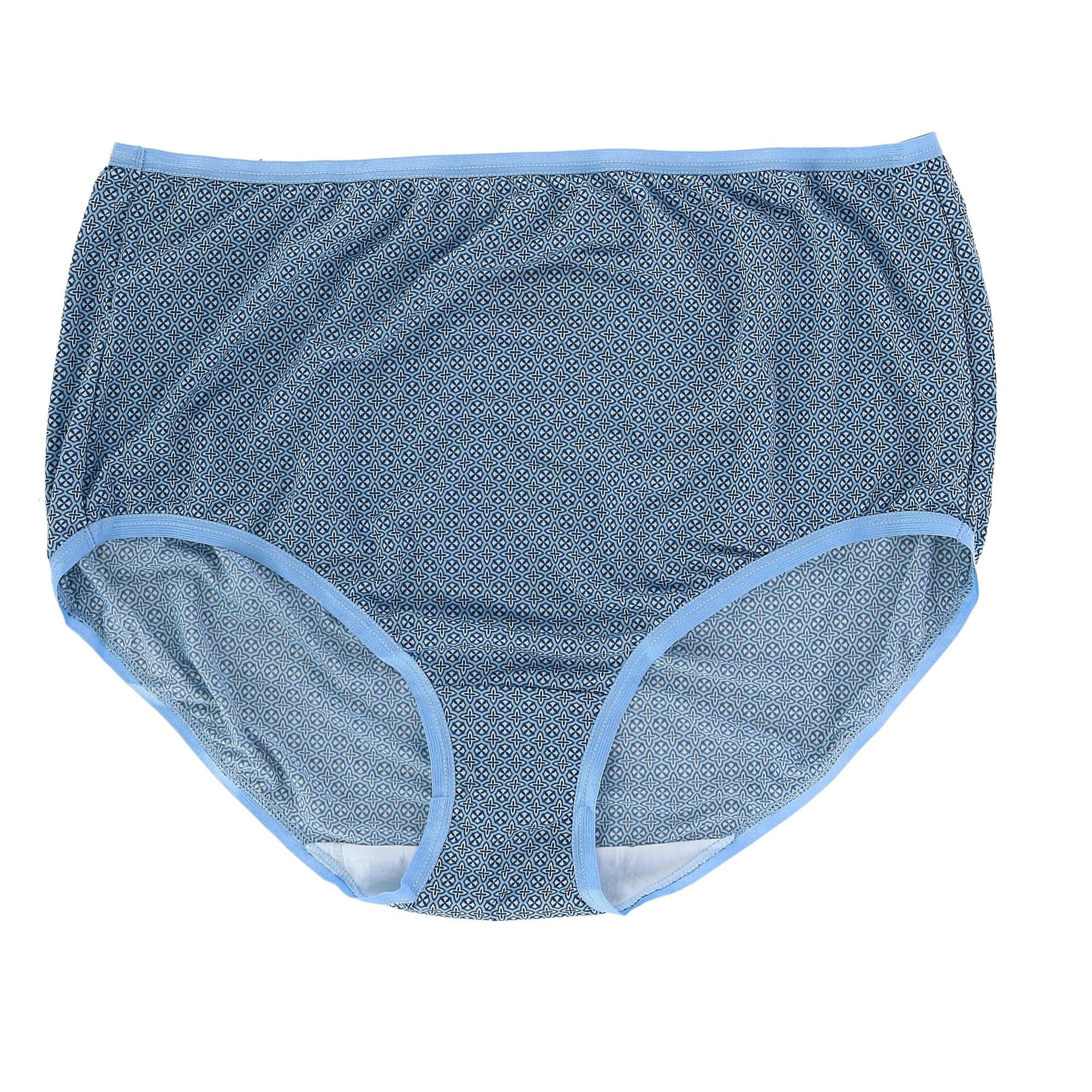 Fruit of the Loom Women's Assorted Heather Brief Underwear, 6-Pack 