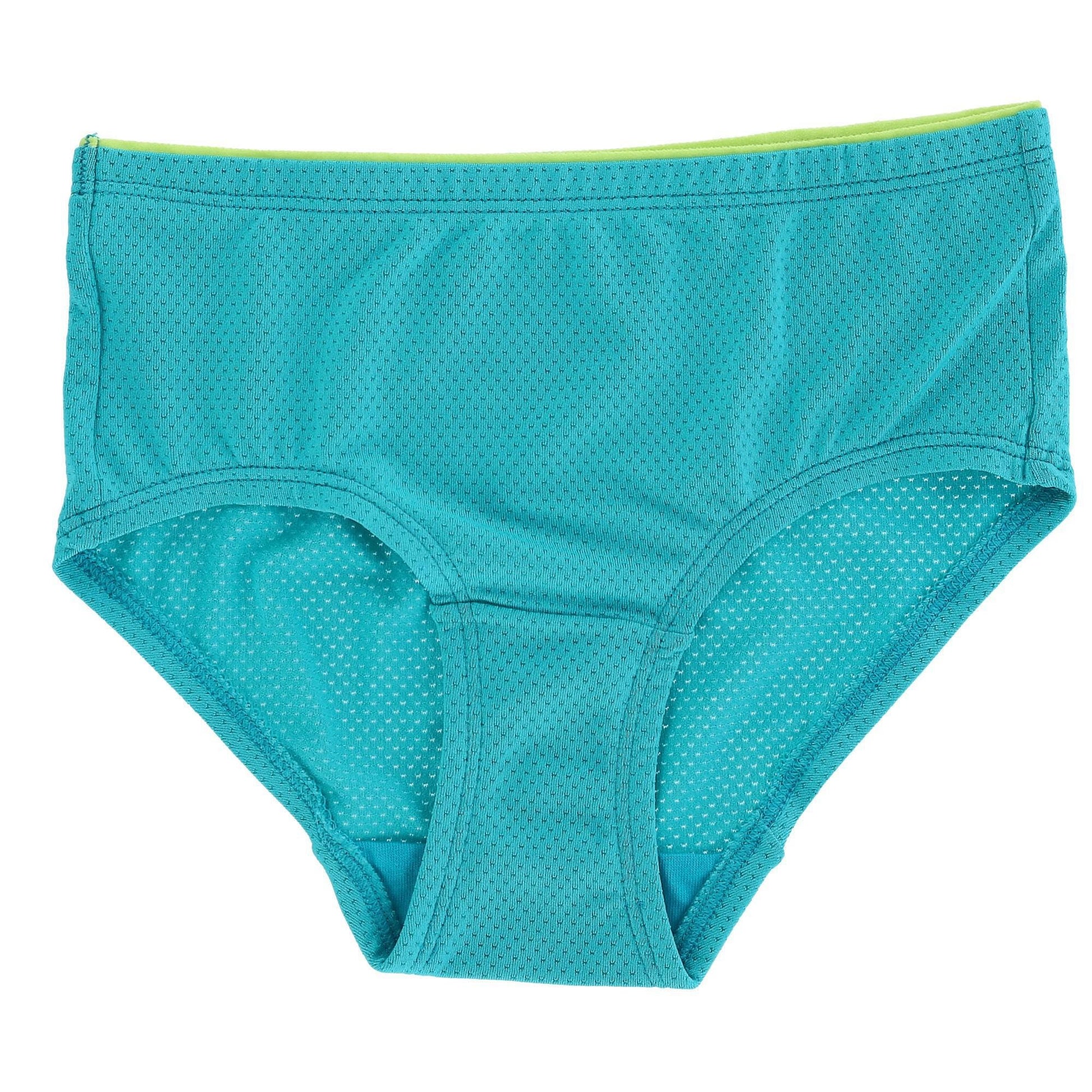 Fruit of the Loom Girl's Breathable Micro Mesh Brief Underwear (Pack of 6) - Multi