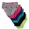 Girl's Breathable Micro Mesh Briefs Underwear (6 Pair Pack)