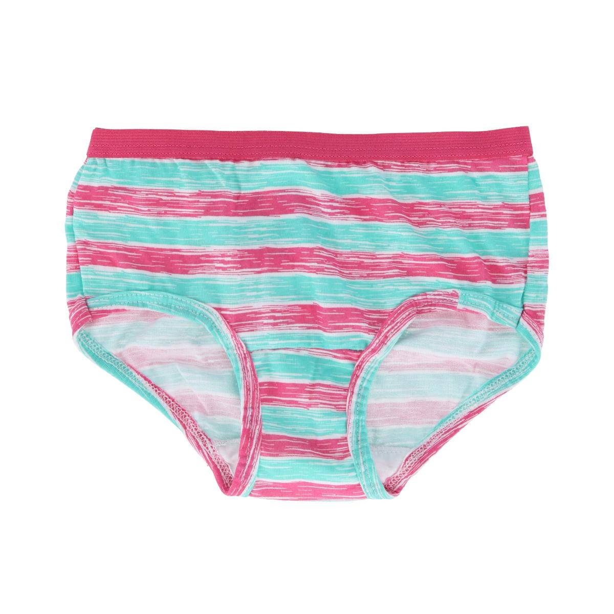Fruit of the Loom Girl's Eversoft Brief Underwear (6 Pack) - Assorted