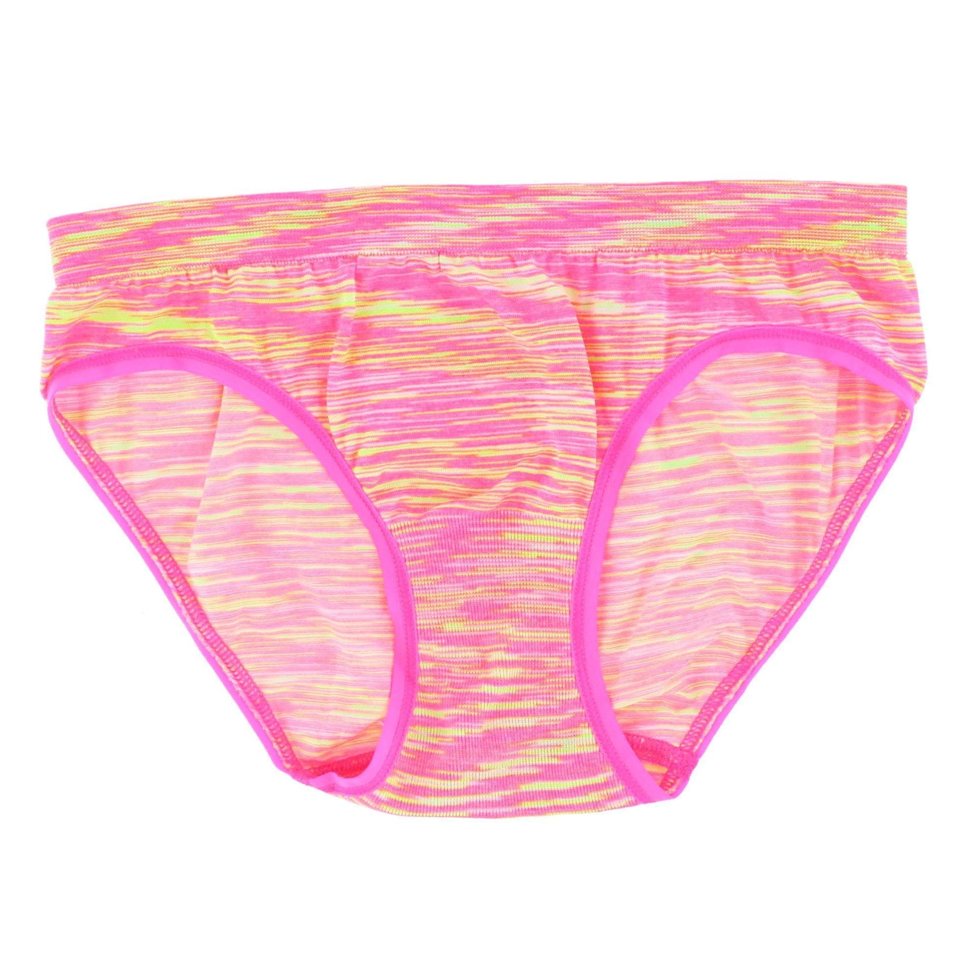 Fruit of the Loom Girl's Assorted Seamless Hipster (6 Pack) - Multicolor