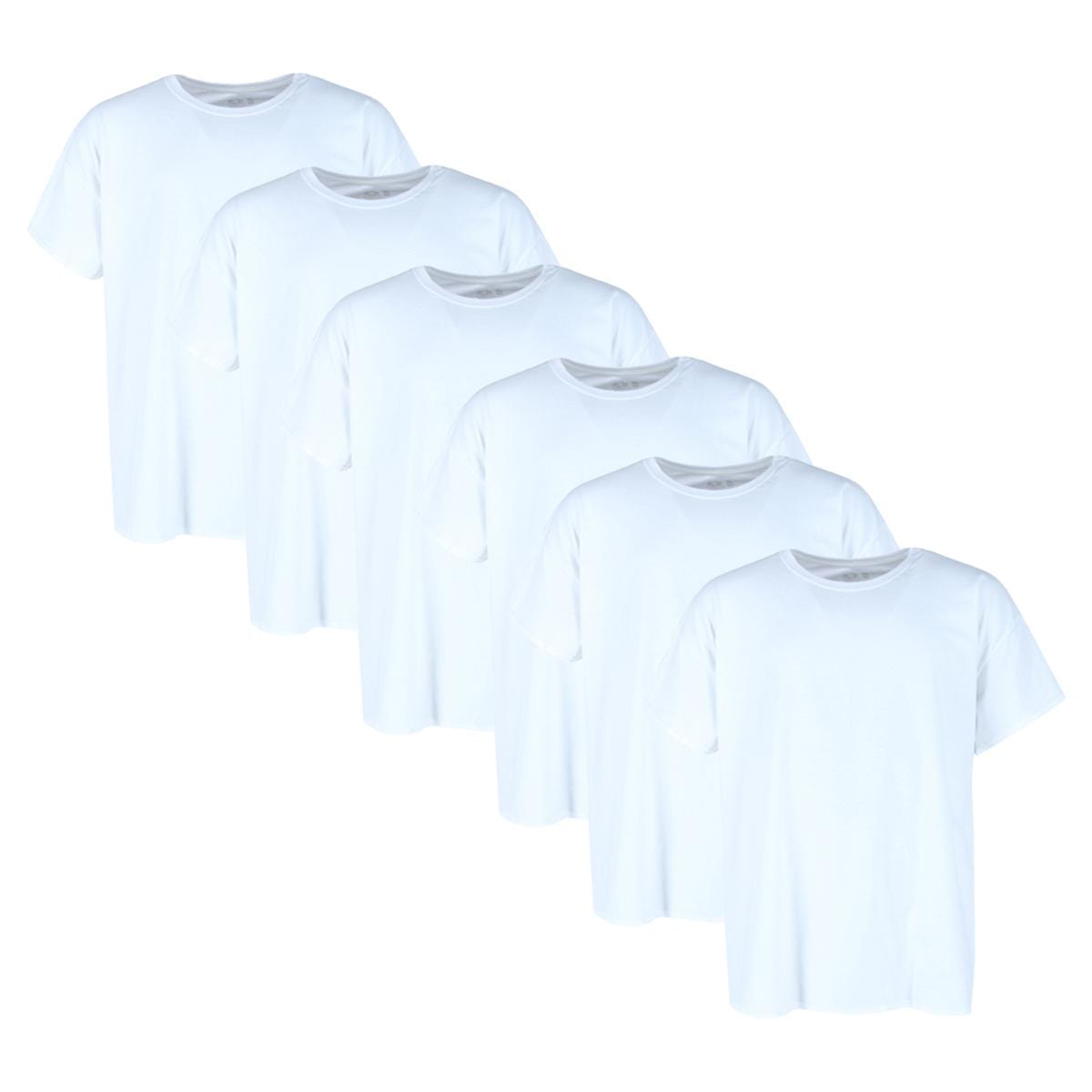 Fruit of the Loom Men's Big and Tall Crewneck Short Sleeve (6 Pack) - Men's Big and Tall Crewneck Short Sleeve (6 Pack)
