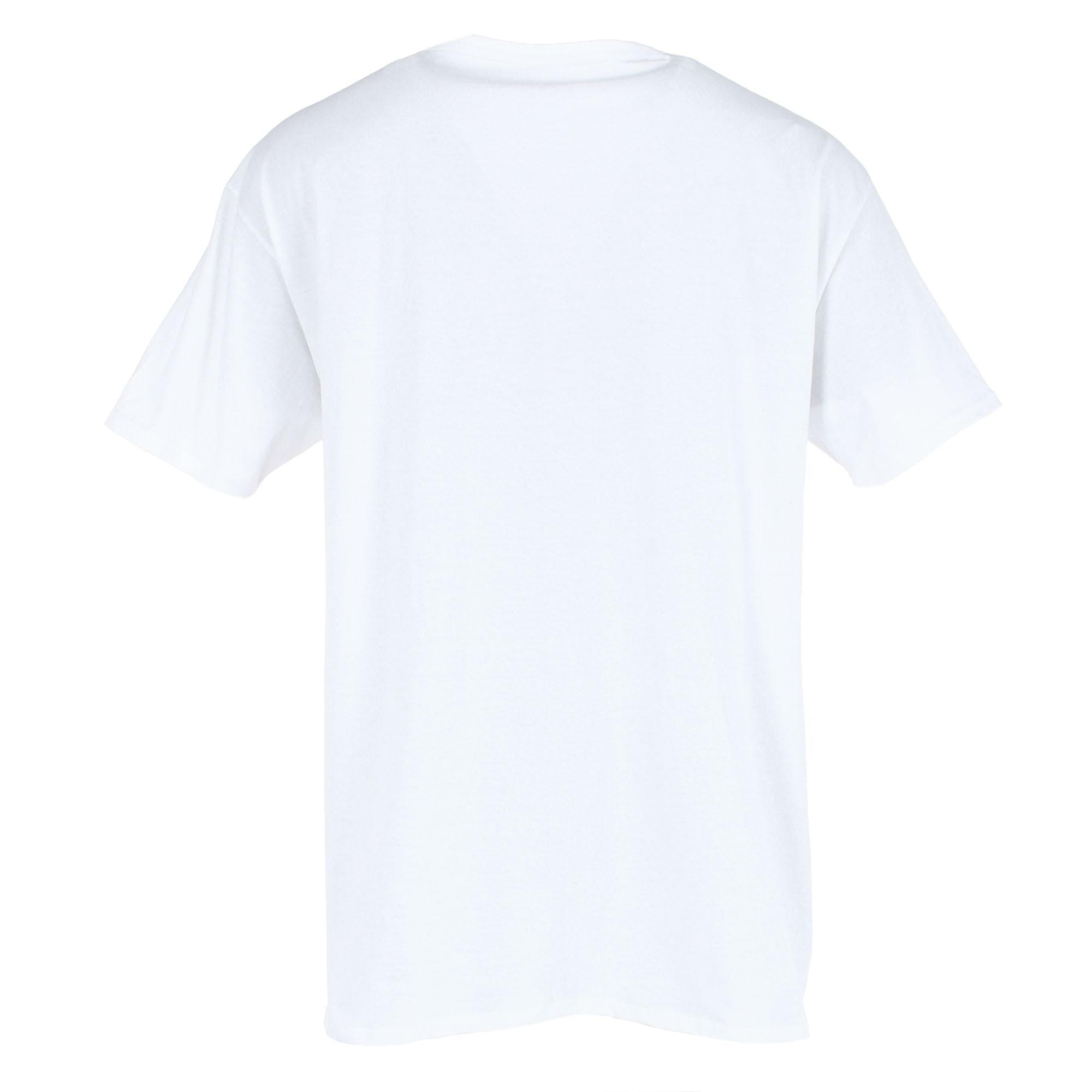 Fruit of the Loom Big & Tall Men's Short Sleeve V-neck T-Shirt (6 Pack) - White