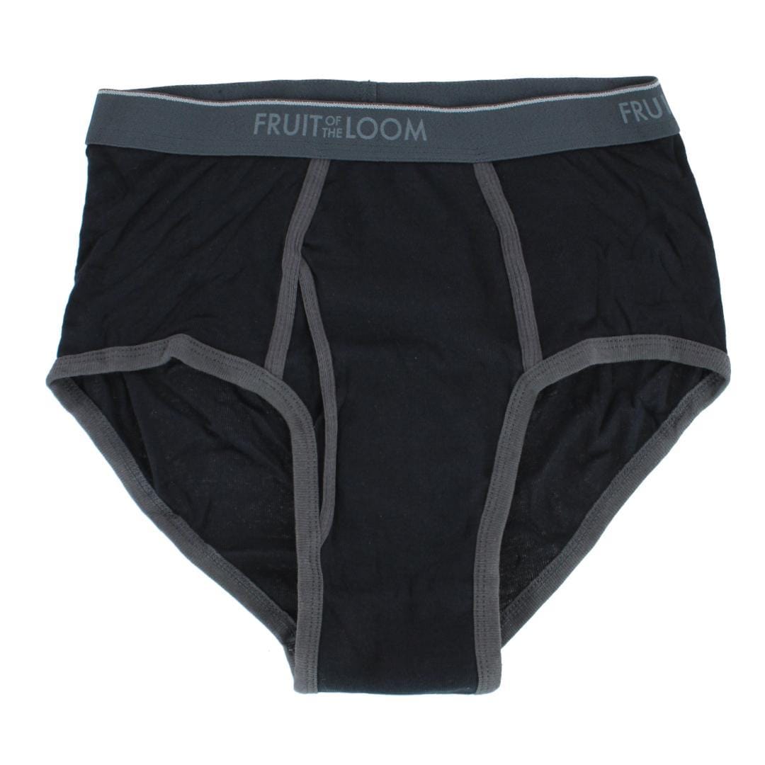 Fruit of the Loom Men's Fashion Pattern Briefs Underwear ( 6 Pack) - Stripes