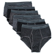 Men's Fashion Pattern Briefs Underwear ( 6 Pack)