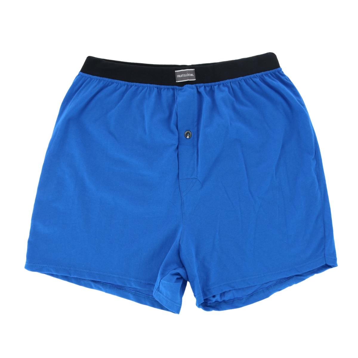 Fruit of the Loom Men's Knit Boxers Assorted (6 Pack) - Assorted