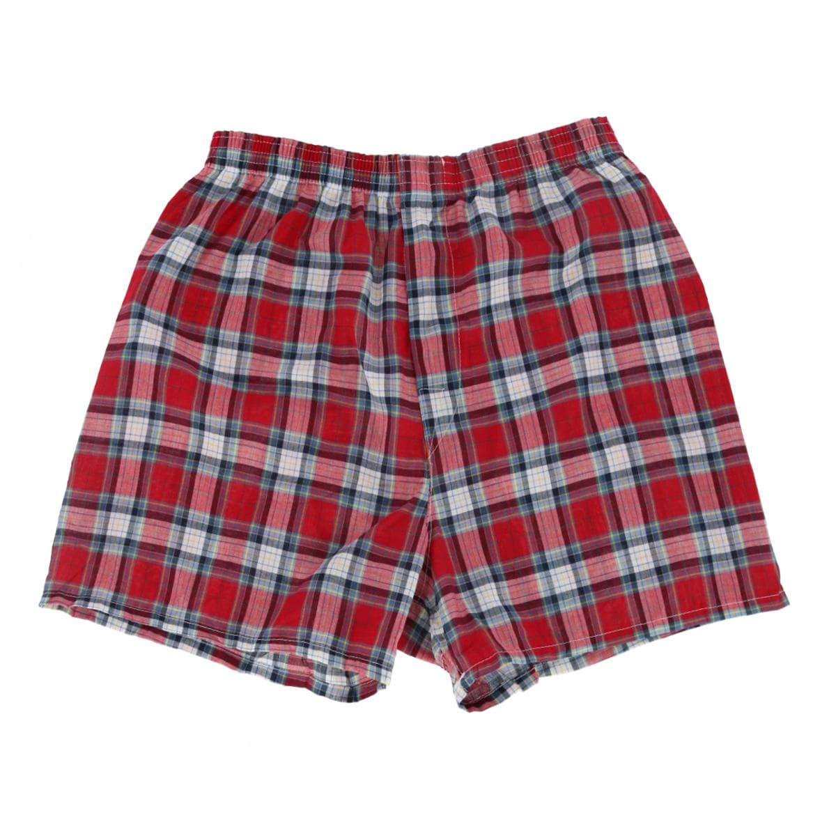 Fruit of the Loom Men's Tartan Boxers Assorted (6 Pack) - Assorted