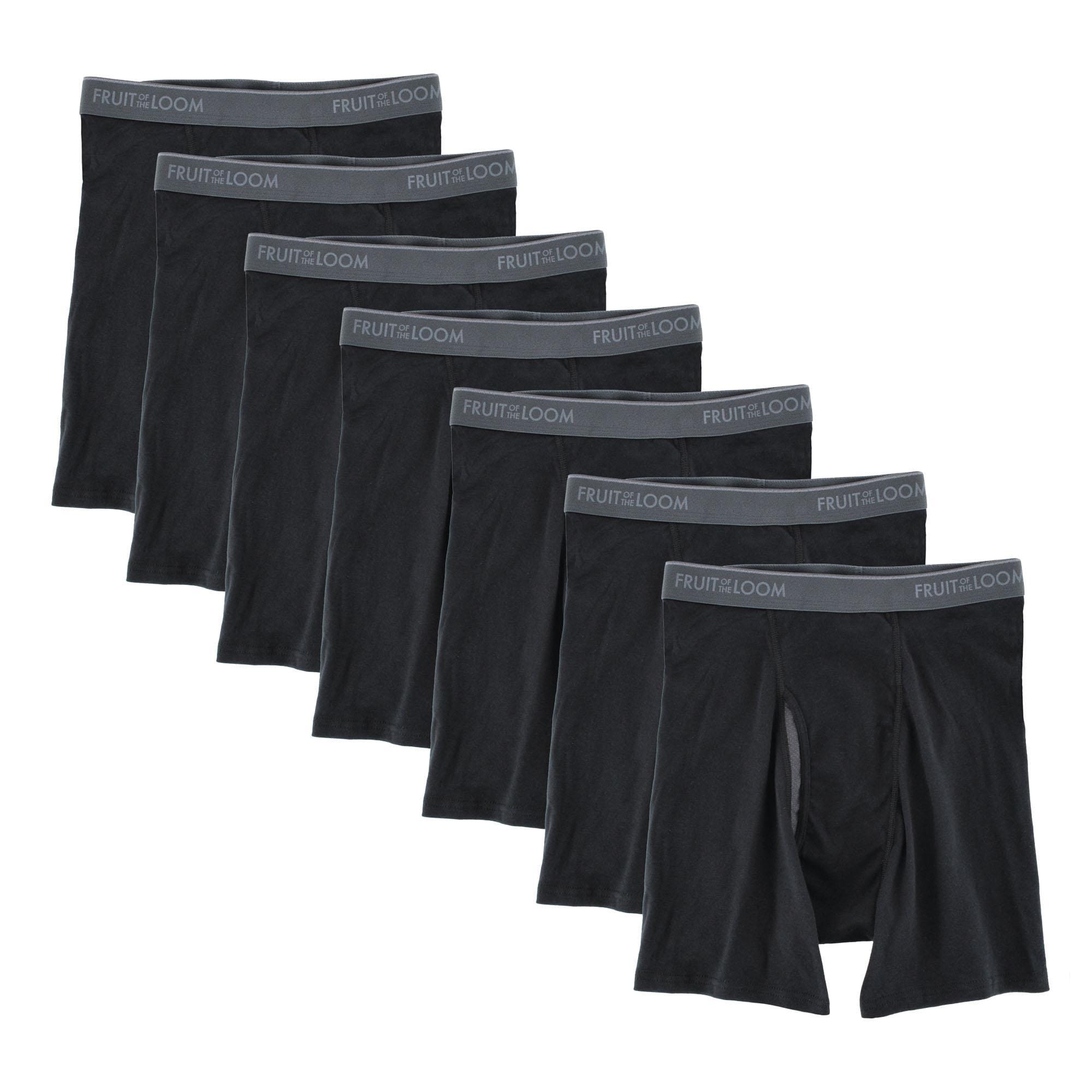 Fruit of the Loom Men's Eversoft CoolZone Fly Black Boxer Briefs (7 Pack) - Men's Eversoft CoolZone Fly Black Boxer Briefs (7 Pack)