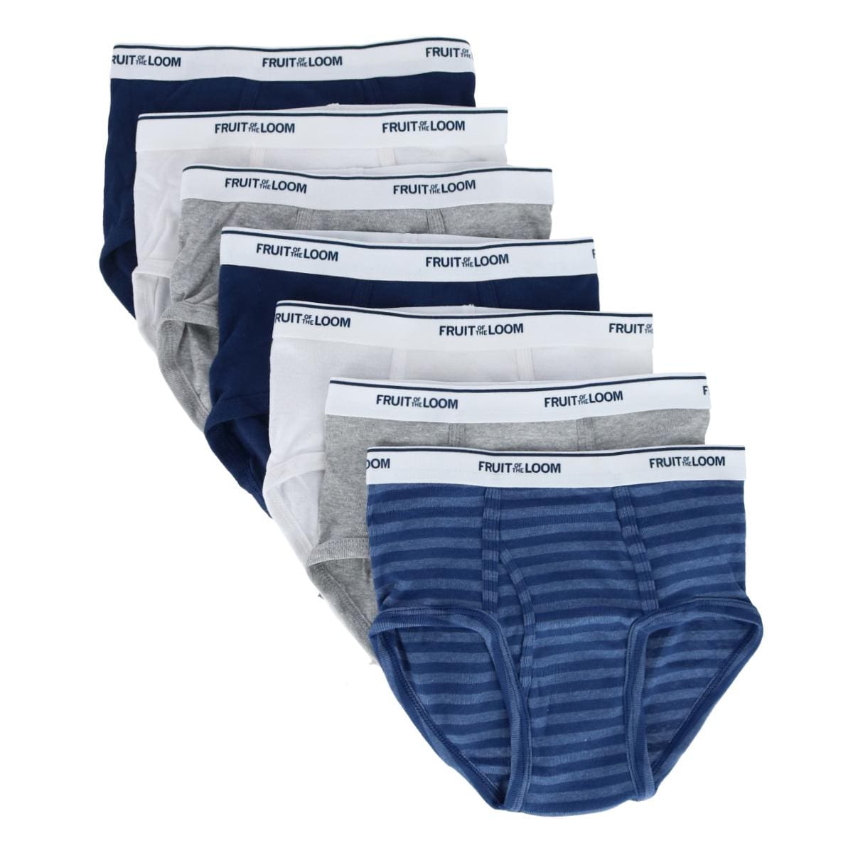 Fruit of the Loom Boy's Eversoft Briefs Assorted (7 Pack) - Boy's Eversoft Briefs Assorted (7 Pack)