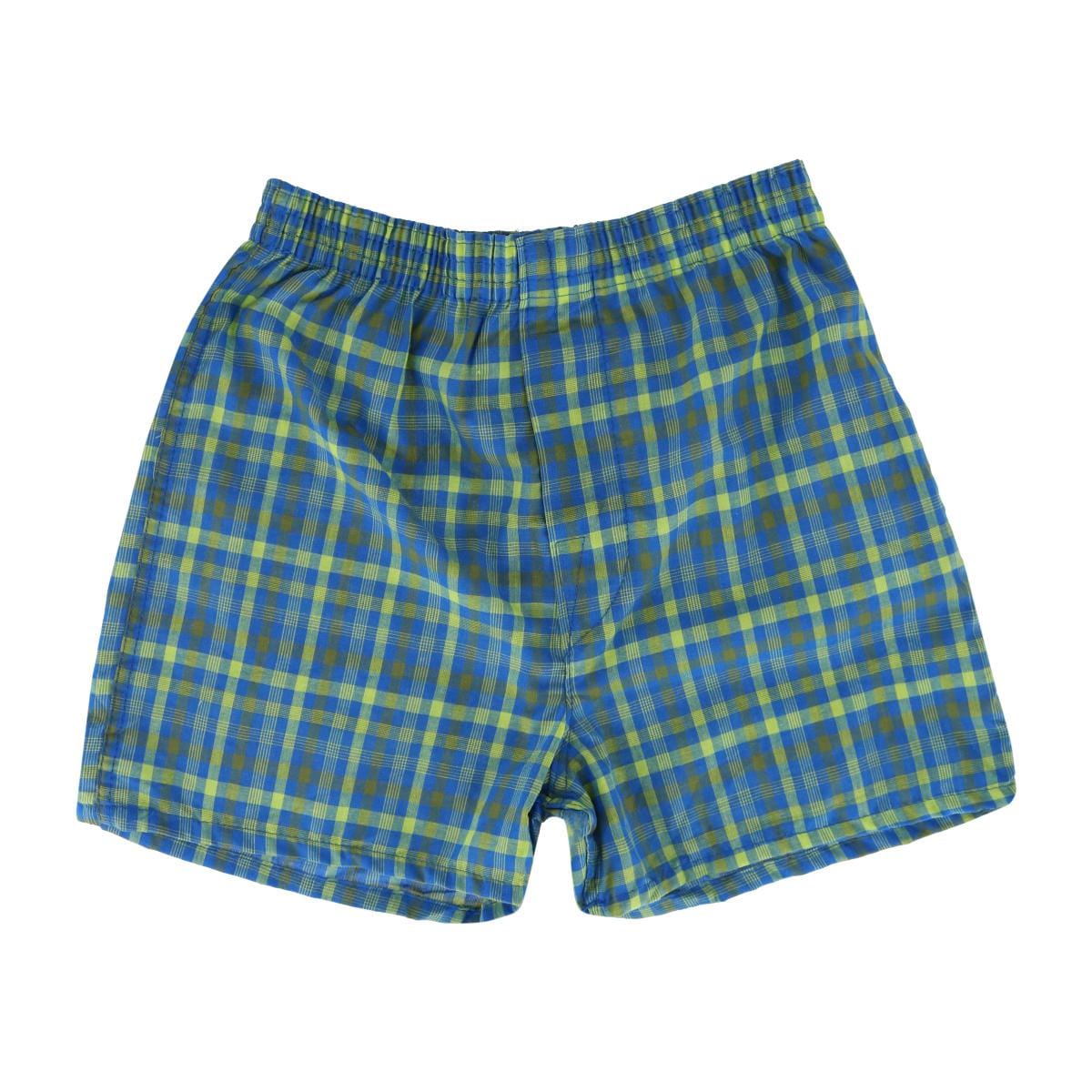 Fruit of the Loom Boy's Tartan Plaid Boxers Assorted (7 Pack) - Assorted