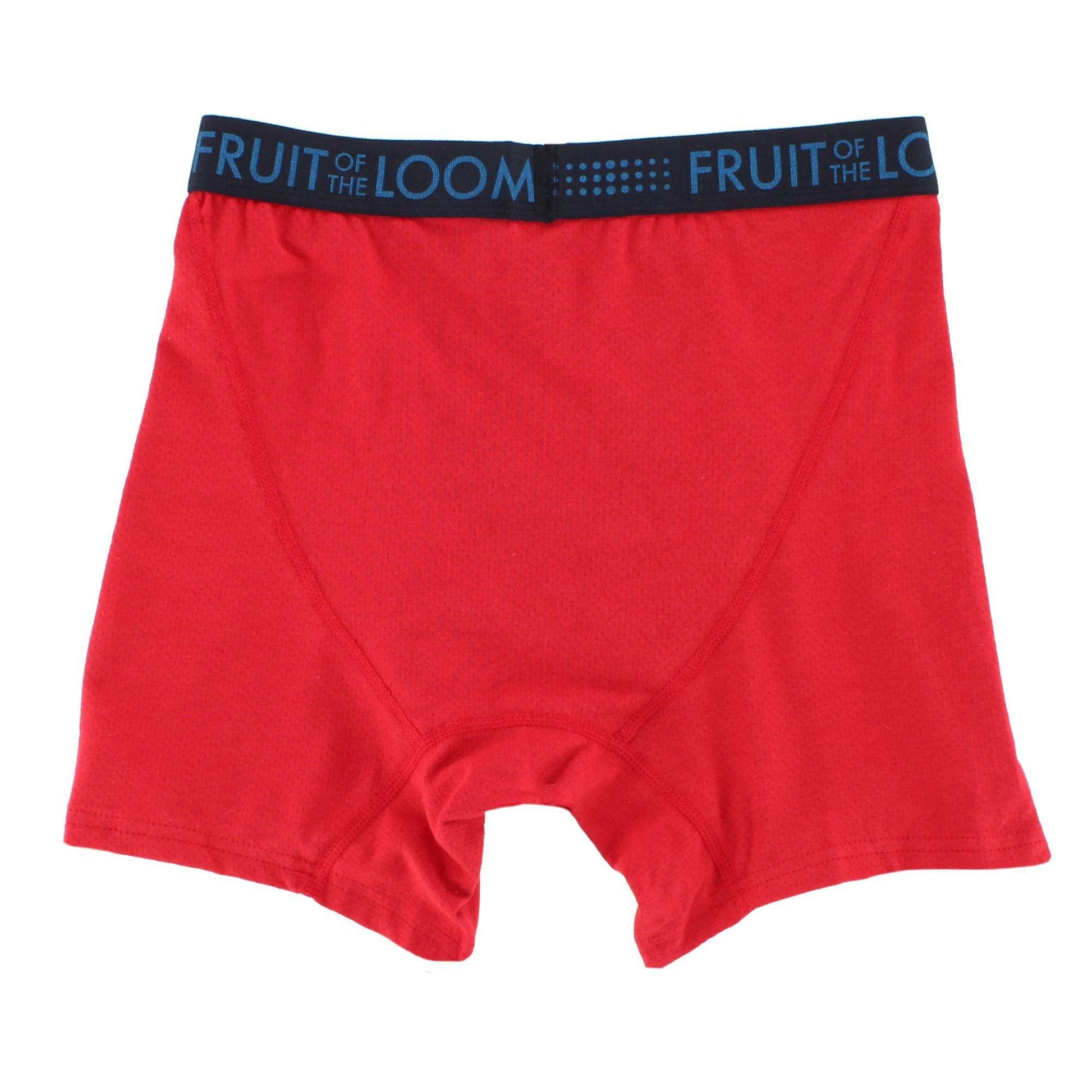 Fruit of the Loom Men's Breathable Cotton Mesh Assort Boxer Brief (3 Pack) - Multicolor