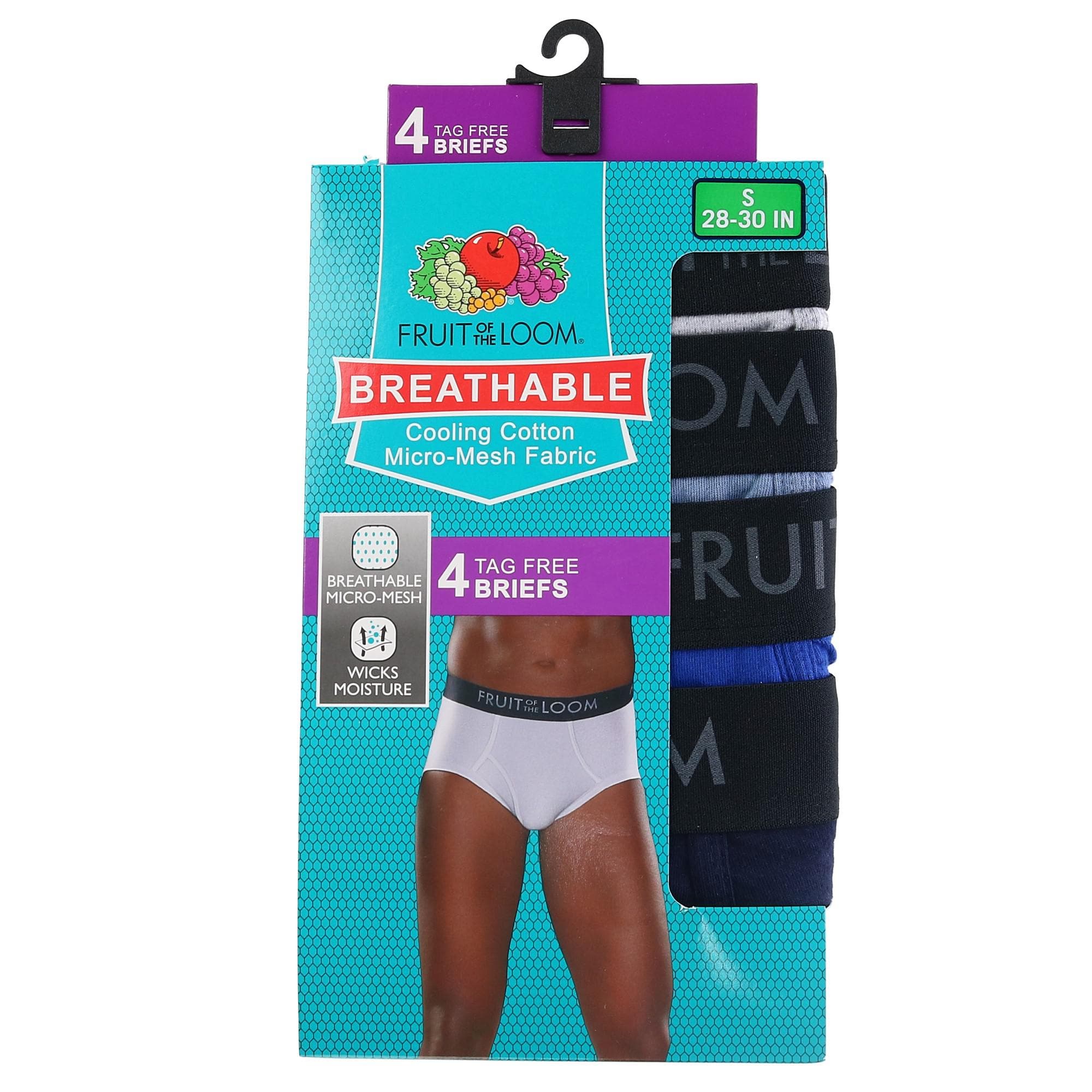Men's Fruit of the Loom® 4-pack Breathable Flex Boxer Briefs