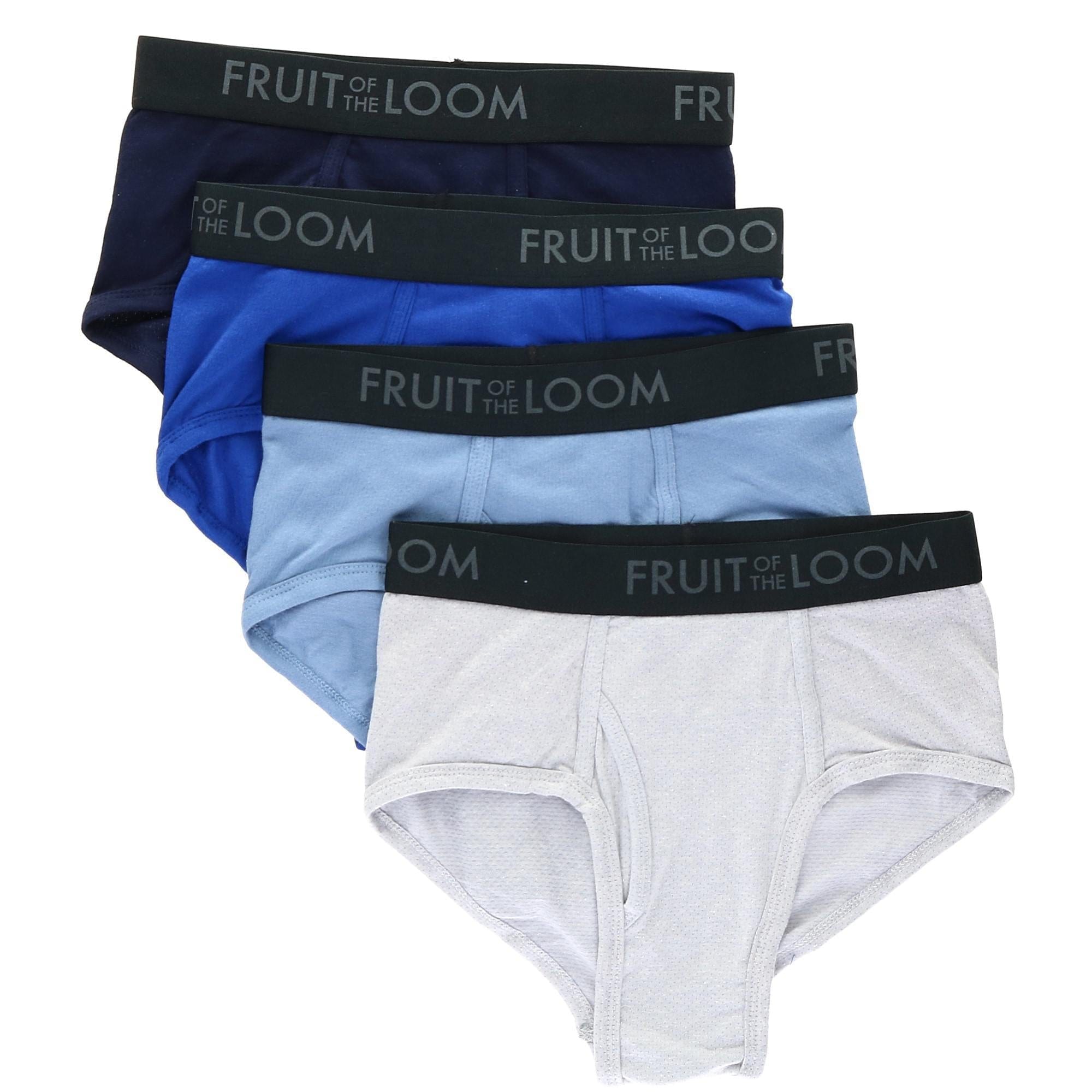 Fruit of the Loom Men's Micro Mesh Boxer Briefs, Flex Side Panels