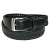 Men's Big & Tall Comfort Stretch Leather Braided Belt