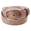 Women's Distressed Belt with Embroidery