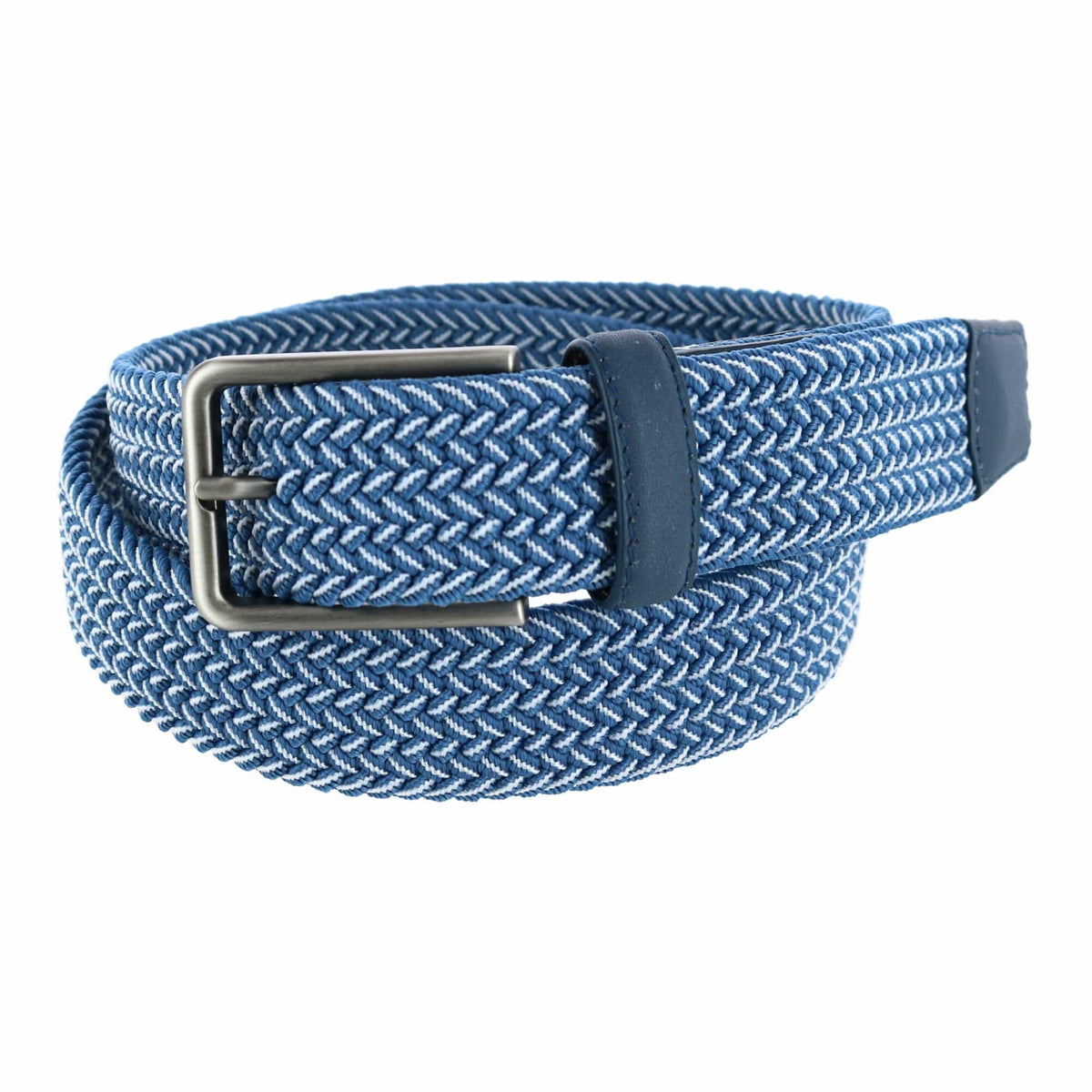 Men's Two Tone Stretch Belt by Greg Norman | Stretch Belts at ...