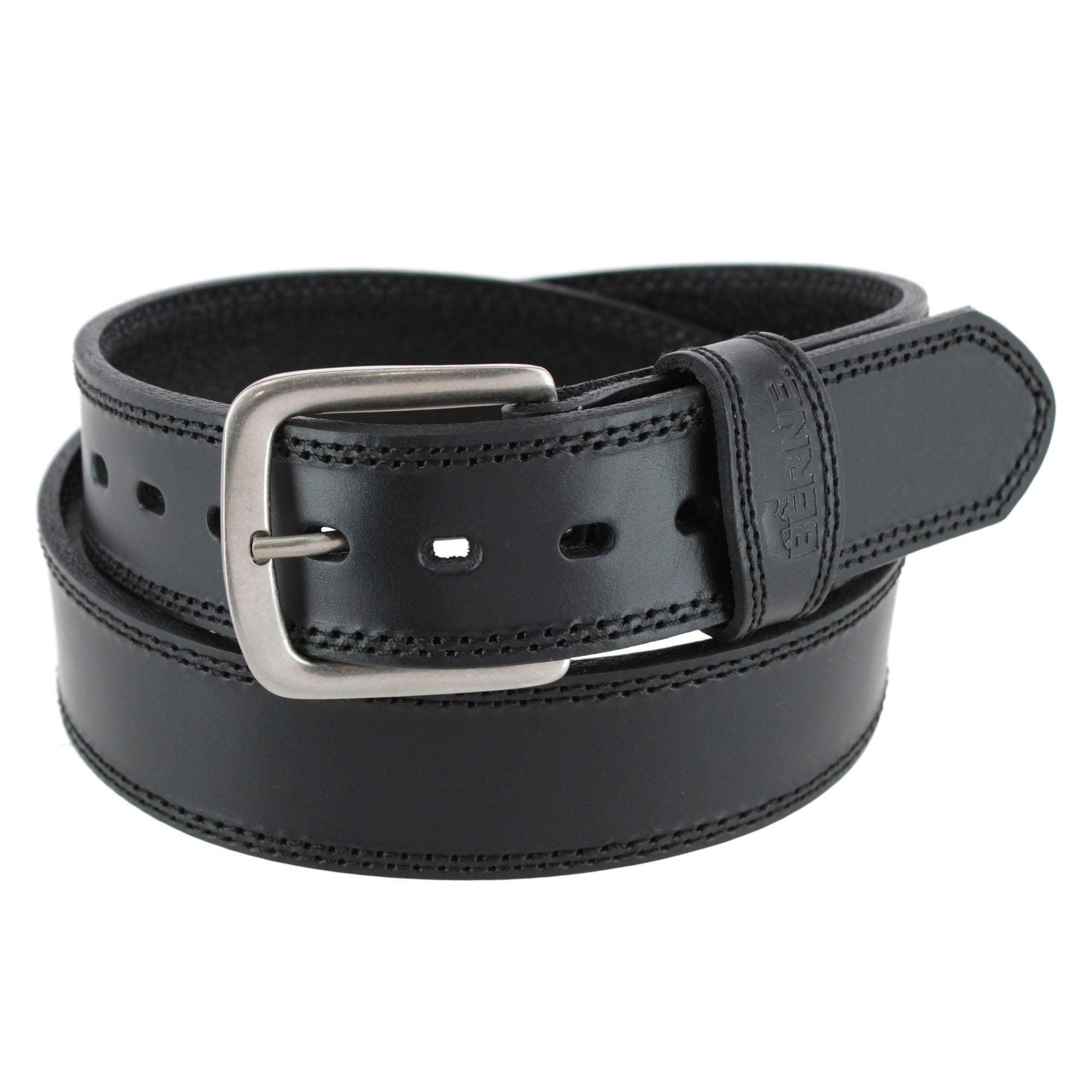 Berne Men's 38mm Oily Pull Up Leather Heavy Duty Work Belt