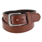 Men's 38mm Oily Pull Up Leather Heavy Duty Work Belt