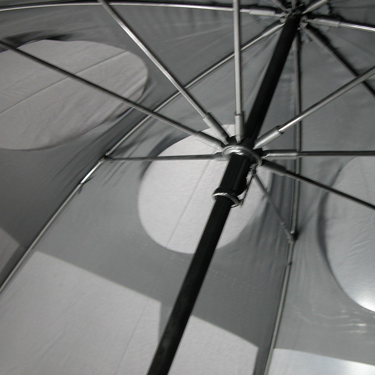 GustBuster 68 Inch Canopy Doorman Umbrella - Black