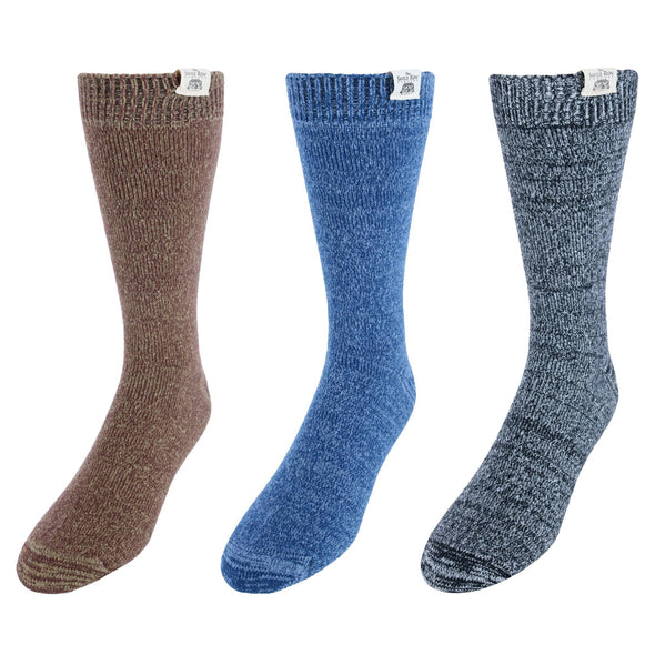Men's Soft and Warm Lounge Socks Value Pack (3 Pairs)