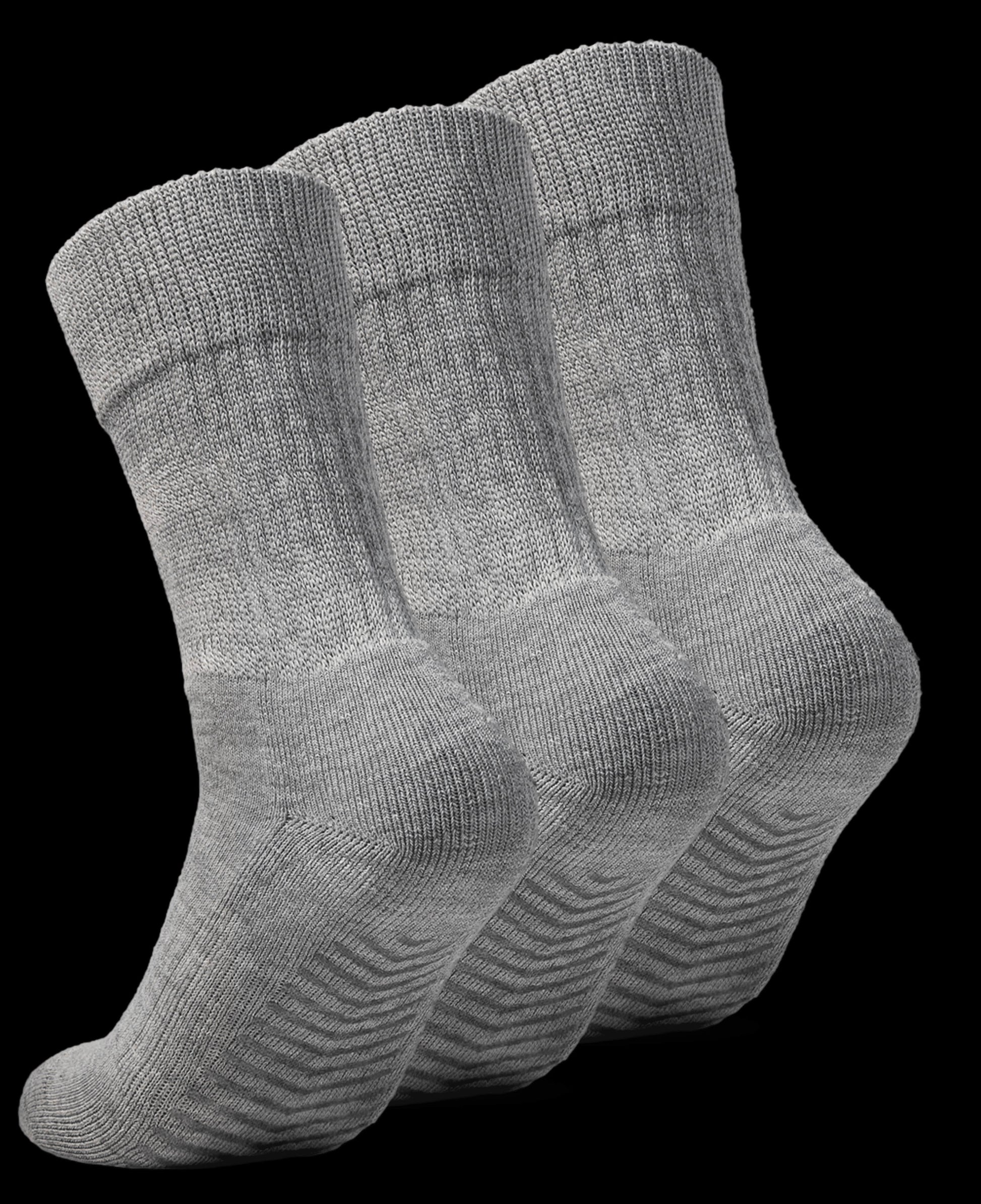 Gripjoy Diabetic Socks with Grips (Pack of 3)