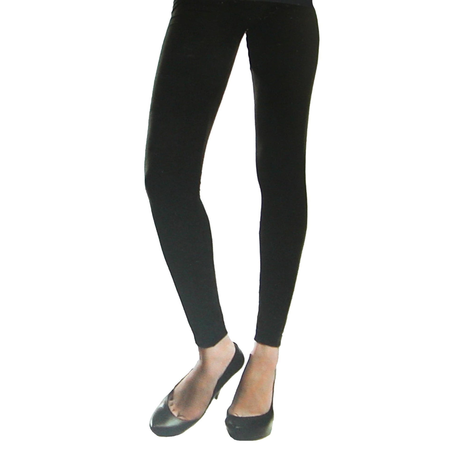 CTM® Women's Plus Size Fleece Lined Leggings - Women's Plus Size Fleece Lined Leggings