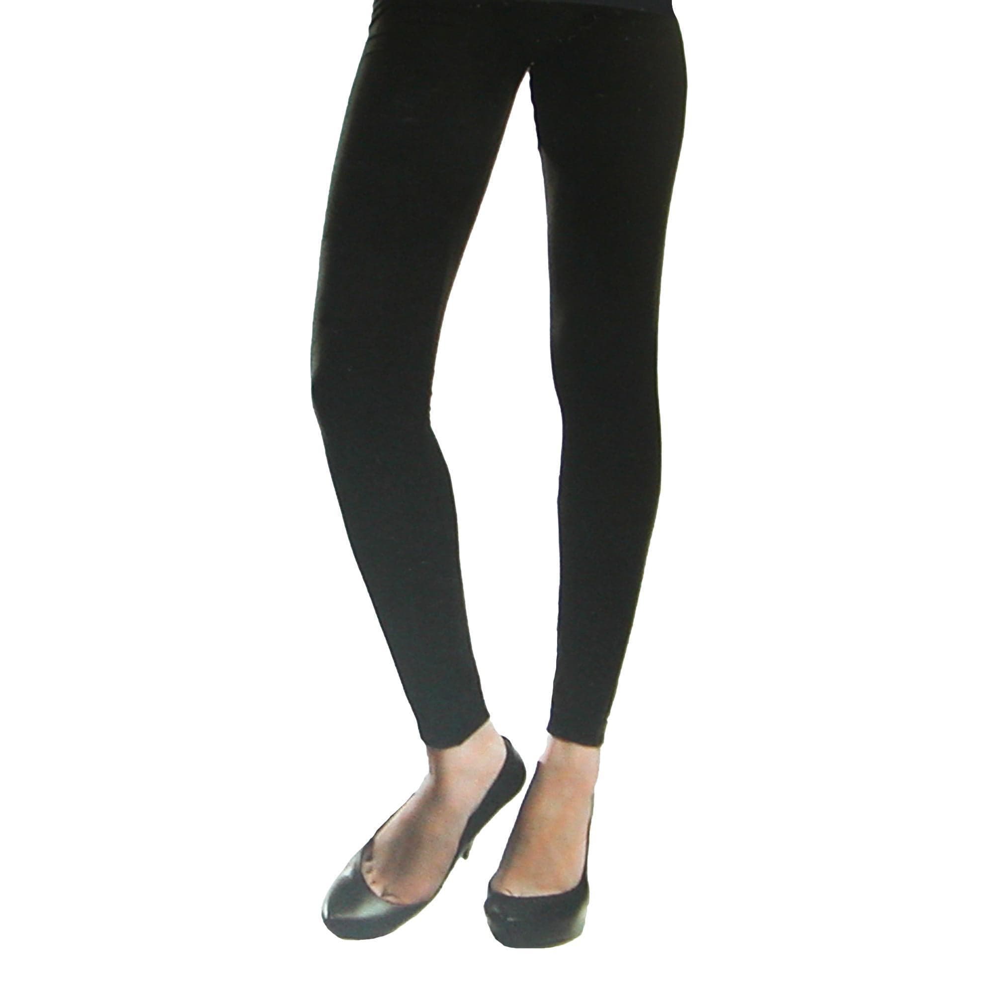 CTM® Women's Plus Size Fleece Lined Leggings - Women's Plus Size Fleece Lined Leggings