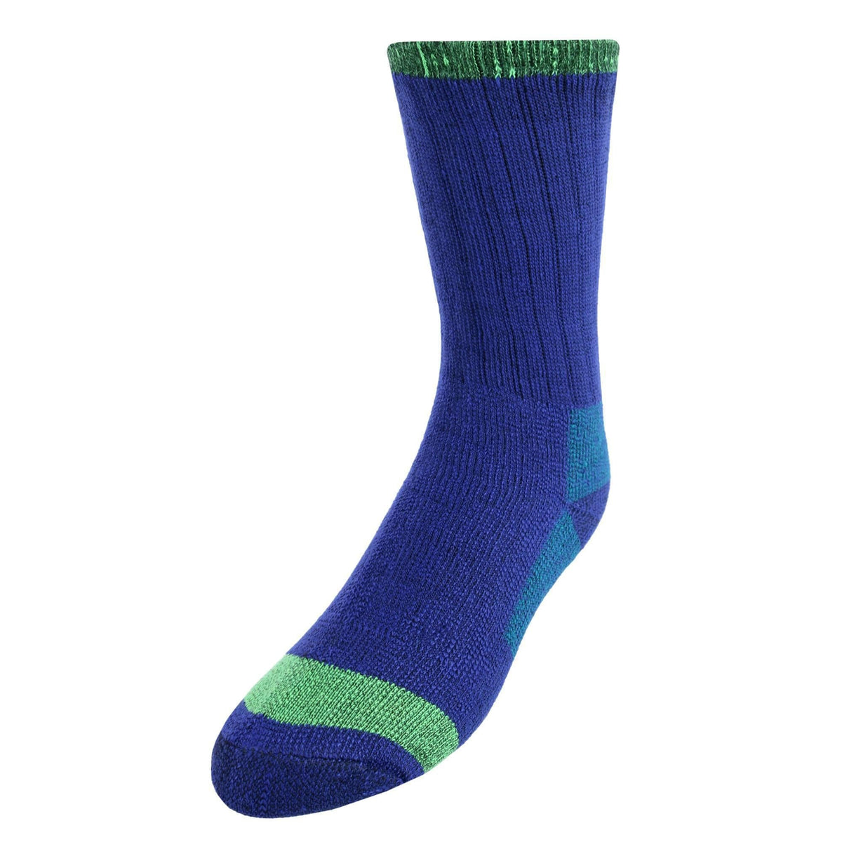 CTM® Men's Wool Blend Crew Socks (2 Pack) - Men's Wool Blend Crew Socks (2 Pack)
