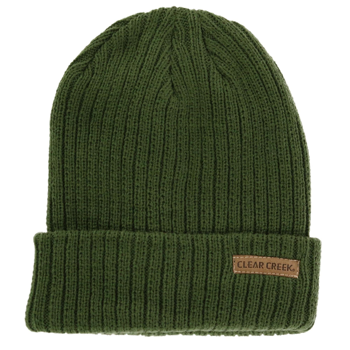 Clear Creek Men's Ribbed Knit Cuff Cap - Men's Ribbed Knit Cuff Cap